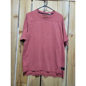 Orvis Casual Mens T Shirt Heavy Cotton Medium Vintage Rose